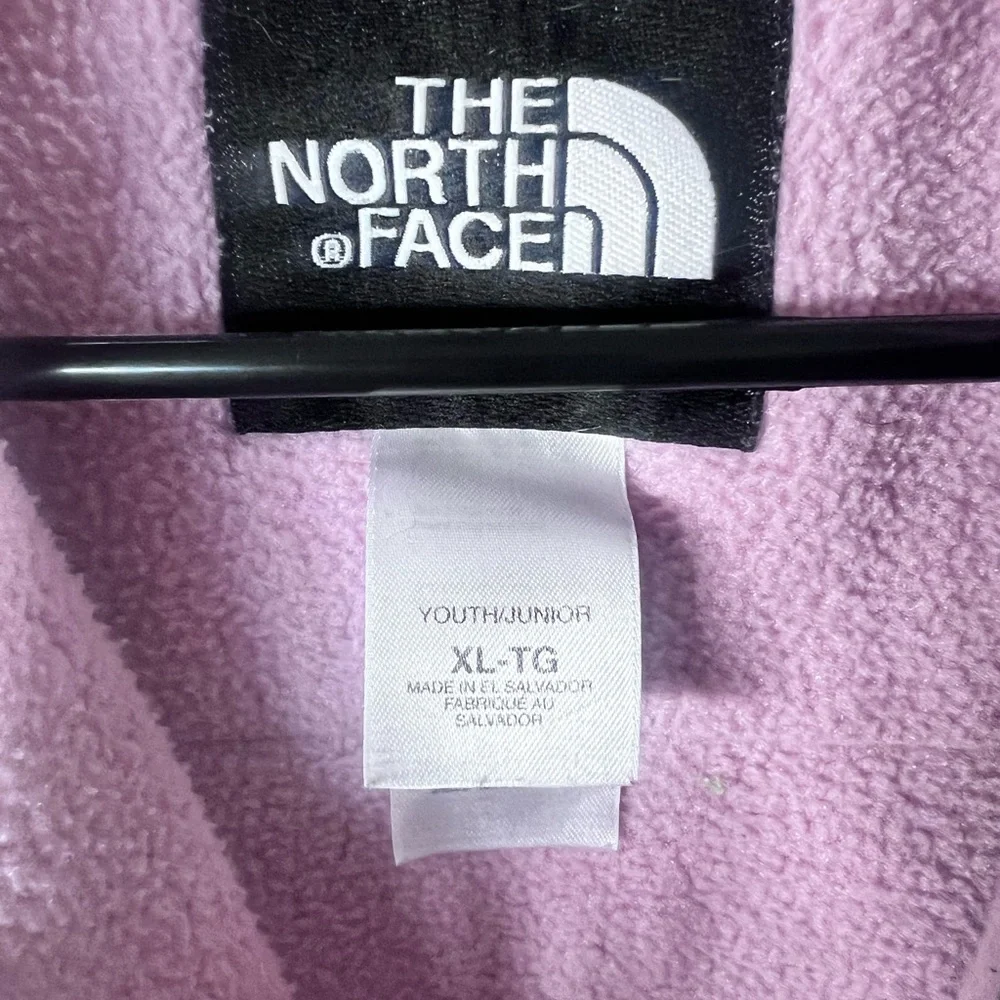 The North Face Girls XL Pink and Gray Jacket EUC - Picture 4 of 5
